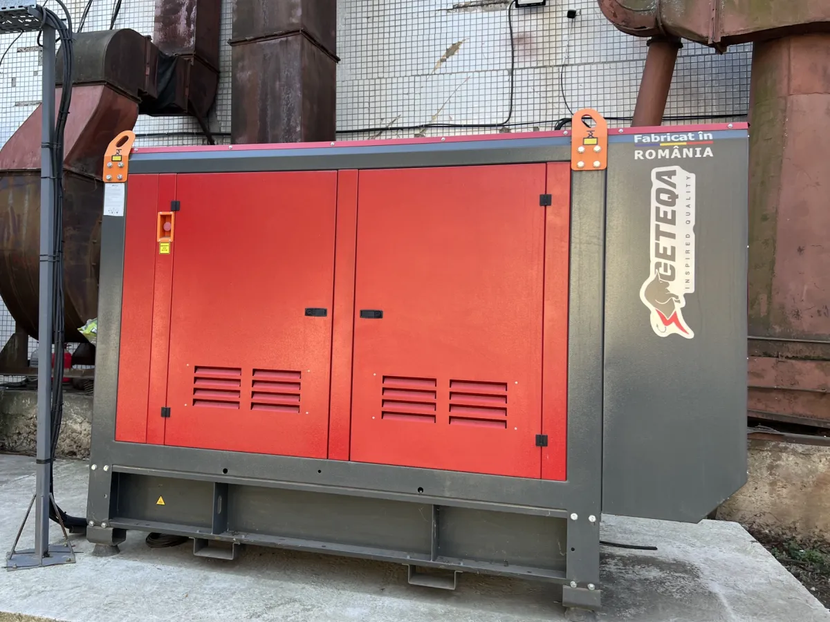 80 kVA standby generator (GETEQA, Perkins engine)