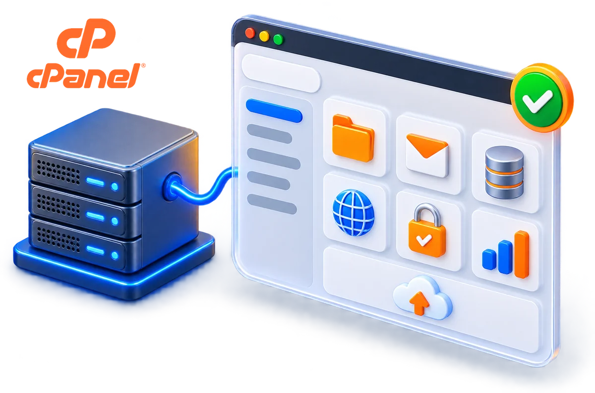 cPanel/WHM licence from an authorised cPanel partner, from $29.12/month
